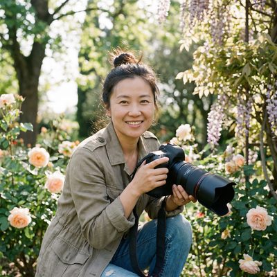 母狗植物摄影师